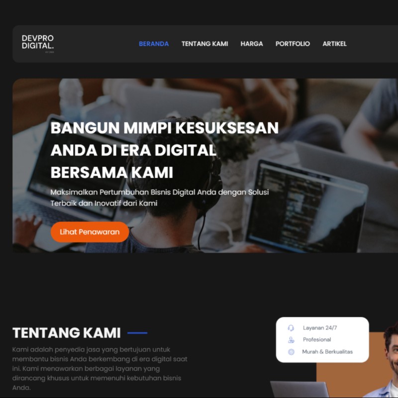 Jasa Pembuatan Website Perusahaan