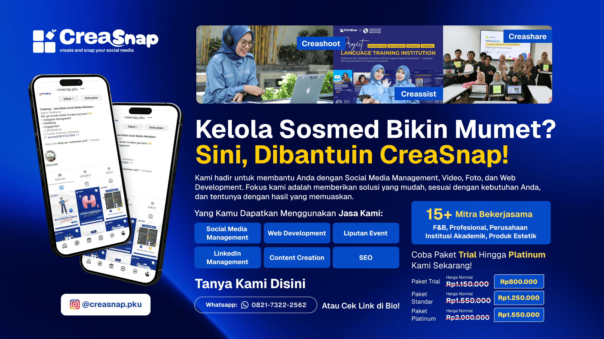 Create and Snap Your Social Media